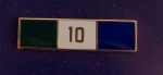 10 YEARS OF SERVICE Uniform Commendation Award Bar